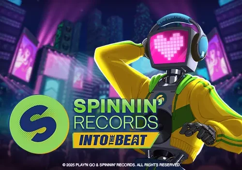 Spinnin Records into the Beat slot game